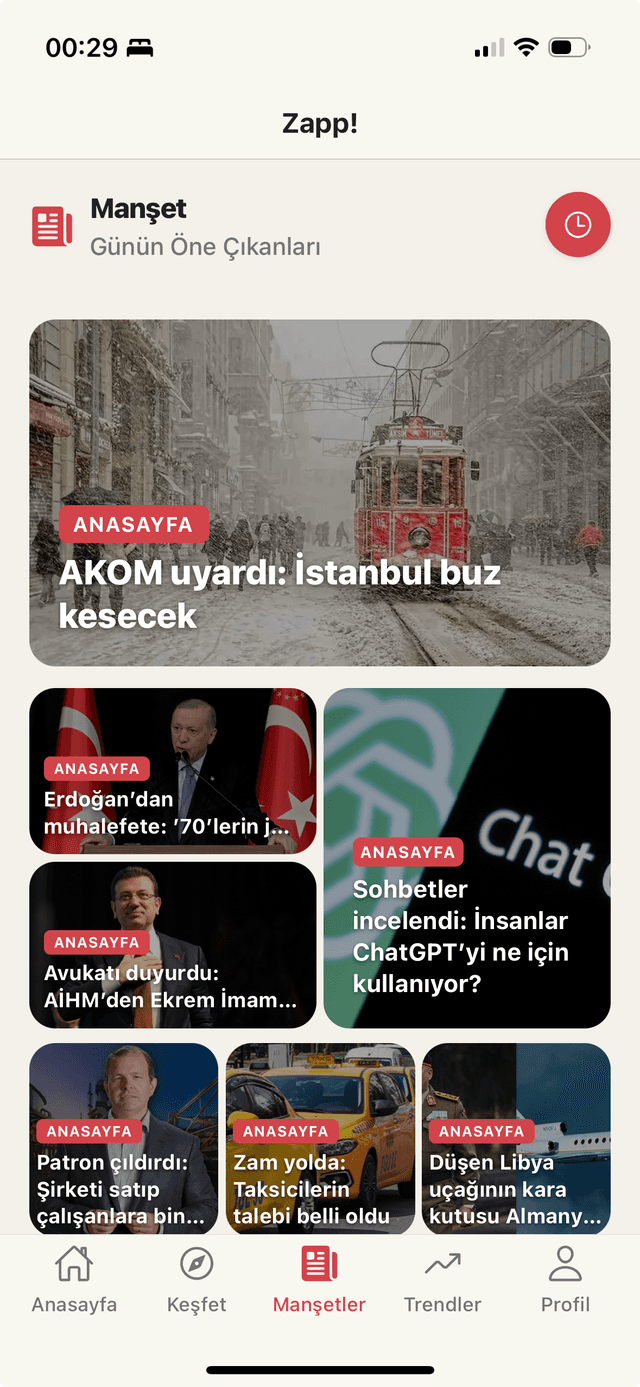 Manşetler
